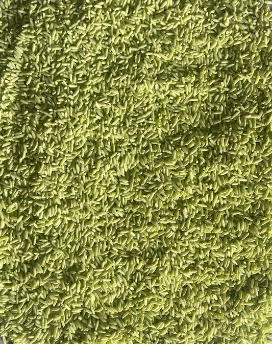 Pastel Green Rice